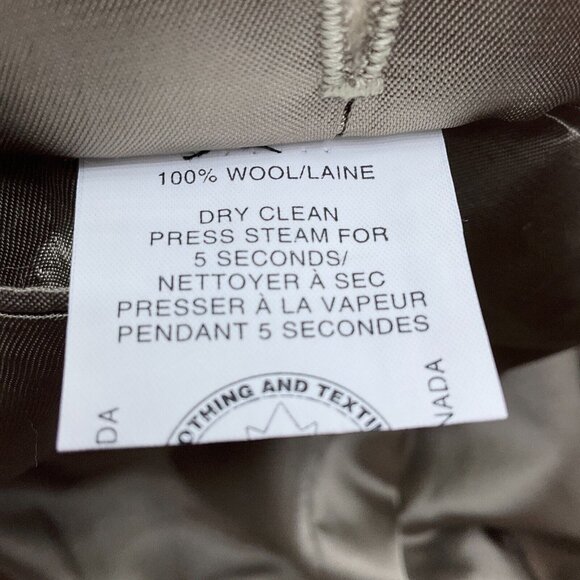 Bachrach Blazer Men 42L Beige Tan Check Tweed Classic Wool Jacket Canada VTG - Picture 12 of 14